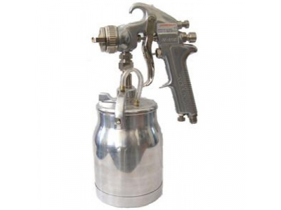 Покрасочный пистолет "Краскопульт", нижний бачок алюминиевый 1л, дюза 1,6 мм, JA-507S JONNESWAY