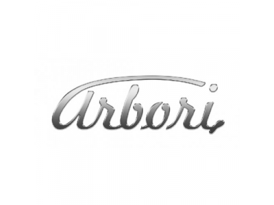 Защита заднего бампера Arbori d42+d42 двойная RENAULT DUSTER 2015-