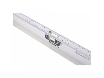 Уровень алюминиевый "Рельс", 600 мм, 3 глазка (1 поворотный)// MATRIX