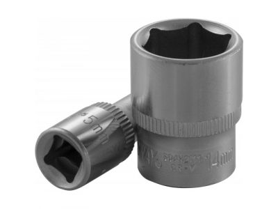 Головка торцевая 1/4"DR, 4 мм, S04H2104 JONNESWAY
