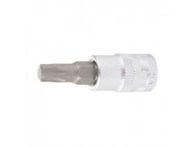 Головка с битой вставкой T20, квадрат 1/4", CrV, // STELS