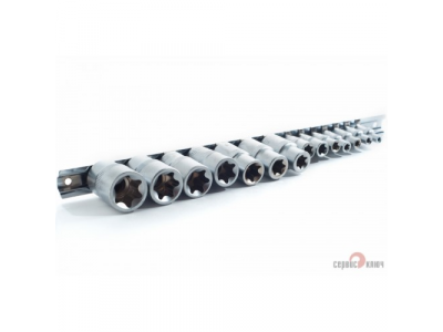 СЕРВИС КЛЮЧ 76605 Набор головок звездочек