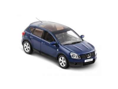 Модель автомобиля Nissan Qashqai, Blue, артикул 999CMJ1000