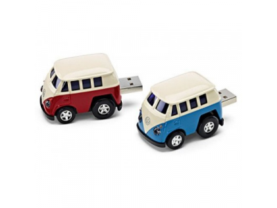 Флешка Volkswagen T1 Bulli USB-stick, Red, артикул 211087620A645
