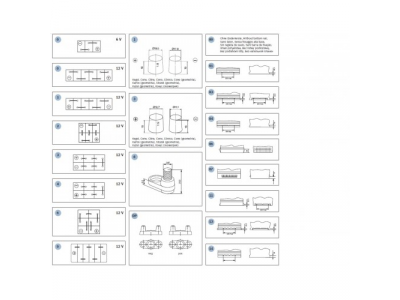 Аккумулятор BOSCH T3 - , 120Ah 680A 513x189x223