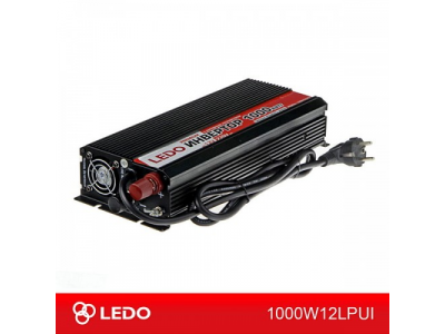 Инвертор с зарядным устройством 12V-220V 1000W LEDO PREMIUM